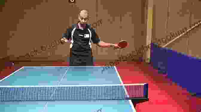 Table Tennis Player Demonstrating Topspin Technique Table Tennis Illustrated Tim Leffel
