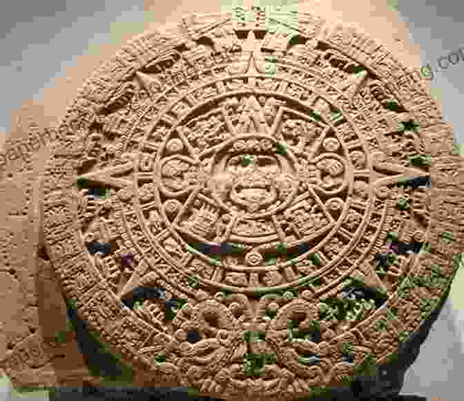 The Aztec Sun Stone, An Intricately Carved Calendar Stone Representing The Aztec Worldview. Mayas Incas And Aztecs (Social Studies Readers)