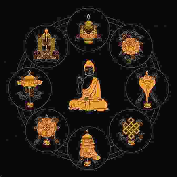 The Eight Auspicious Symbols Of Tibetan Buddhism Buddhist Symbols In Tibetan Culture: An Investigation Of The Nine Best Known Groups Of Symbols (Wisdom Advanced Blue Series)