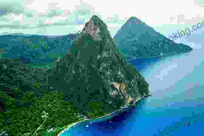 The Iconic Twin Pitons Of Saint Lucia, Rising Majestically From The Sea Berlitz: St Lucia Pocket Guide (Berlitz Pocket Guides)