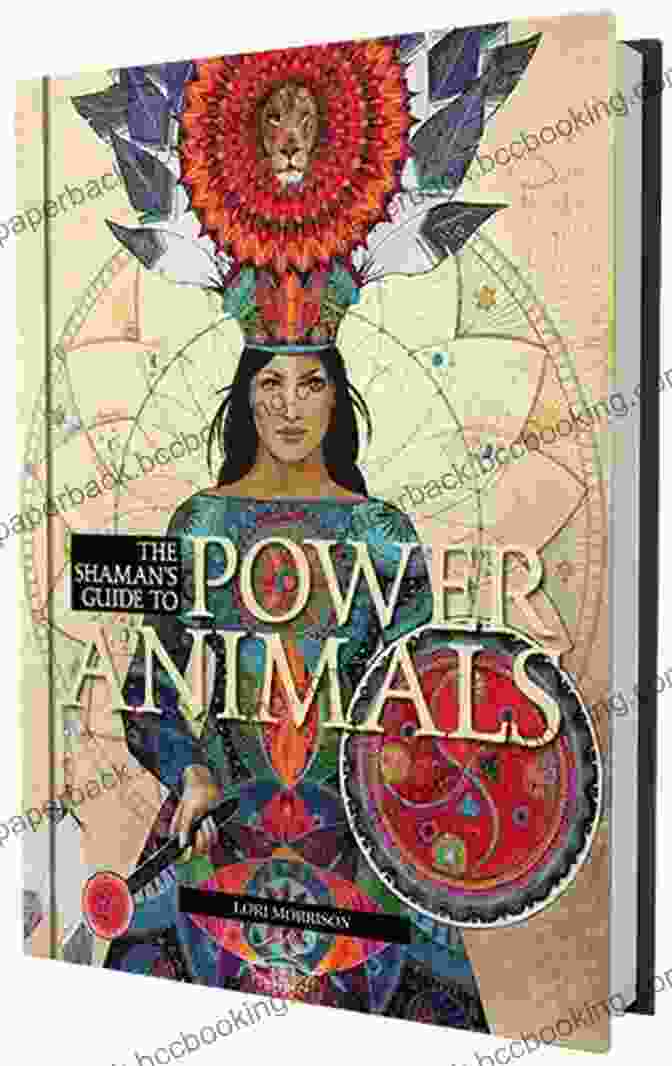 The Shaman Guide To Power Animals Book Cover Featuring A Vibrant Illustration Of A Wolf, Eagle, And Bear On A Turquoise Background. The Shaman S Guide To Power Animals