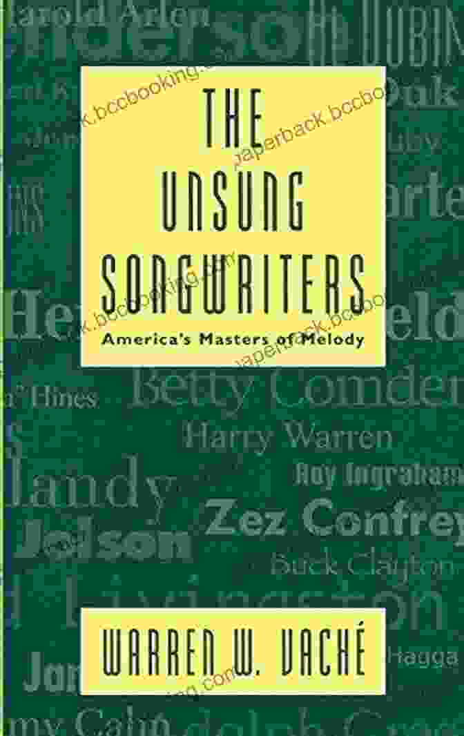 The Unsung Songwriters Studies In Jazz 34 Book Cover The Unsung Songwriters (Studies In Jazz 34)