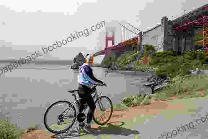 Timothy Spira Riding His Motorcycle Across The Golden Gate Bridge Across America By Motor Cycle Timothy P Spira