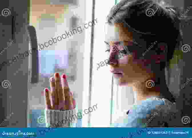 Woman Looking Out A Window With A Worried Expression Across The Way (The Neighbors 3)