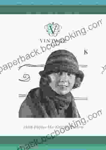 1920s Downton Abbey Style Flapper Hat Knitting Pattern 2 Needles