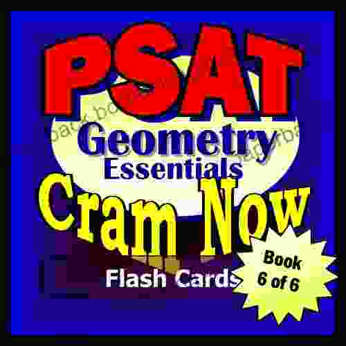 PSAT Prep Test GEOMETRY REVIEW Flash Cards CRAM NOW PSAT Exam Review Study Guide (Cram Now PSAT Study Guide 6)